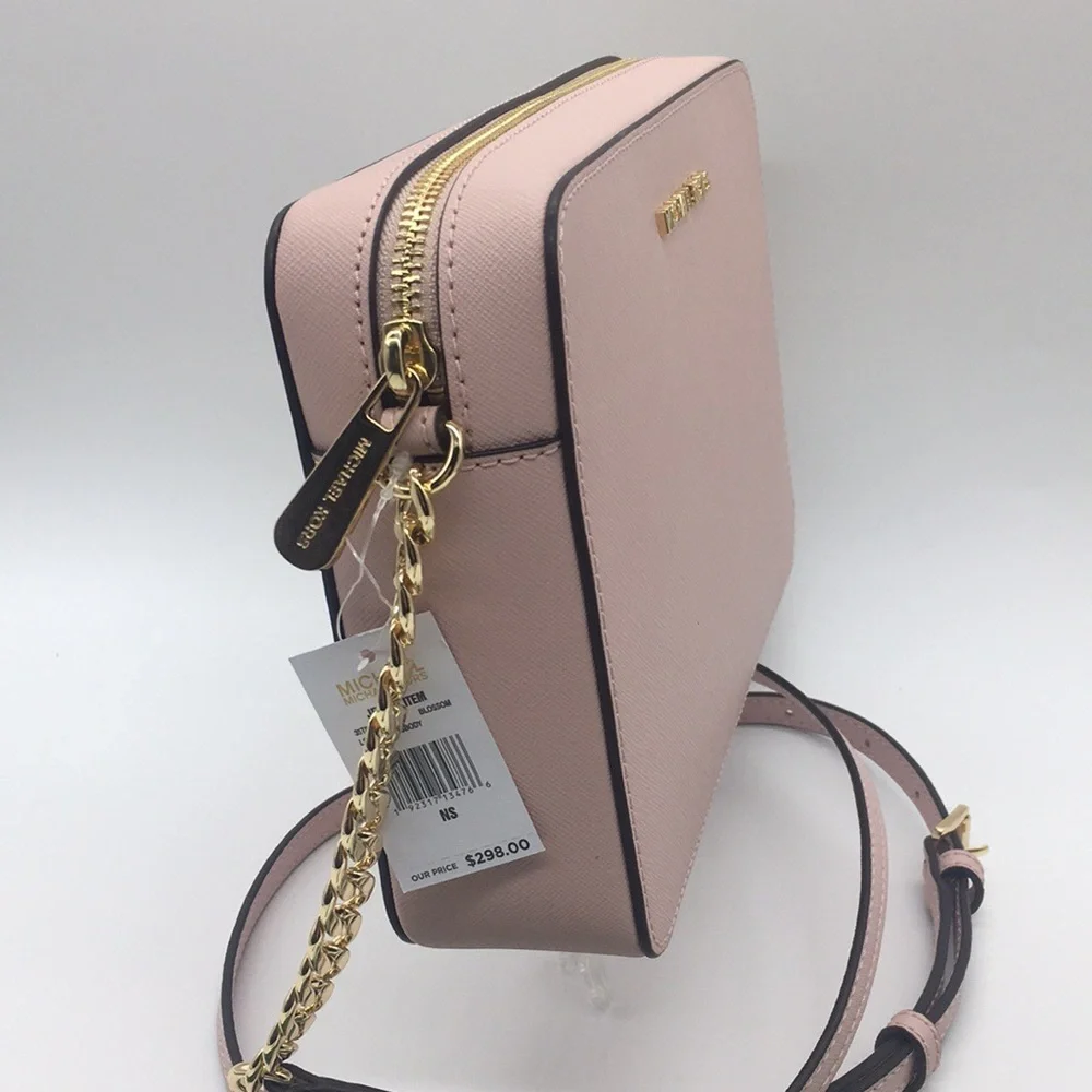 Michael Kors Jet Set Item LG EW CROSSBODY BLOSSOM - Picture 9 of 16